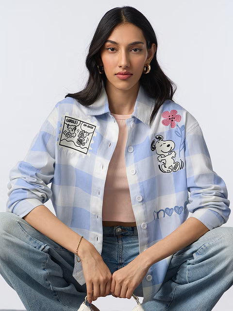 Peanuts Gurgle Women Shackets