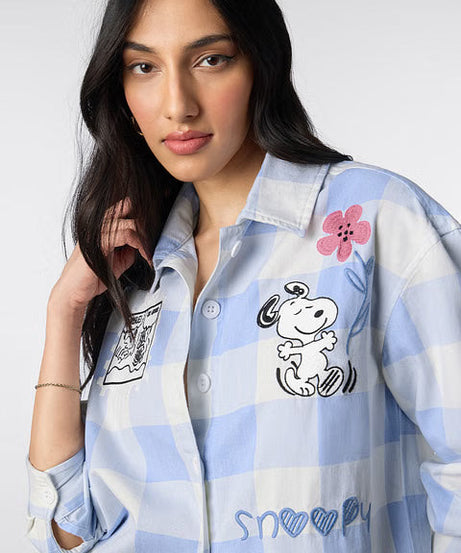 Peanuts Gurgle Women Shackets