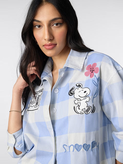 Peanuts Gurgle Women Shackets