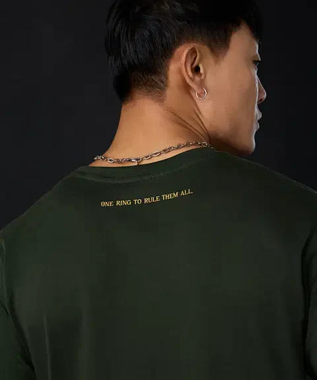 LOTR One Ring Men Relaxed Fit T-Shirts