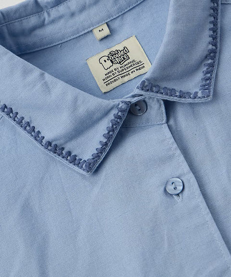 Cotton Linen Wild Spirit Women Shirts