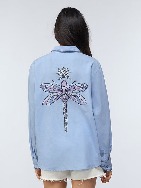 Cotton Linen Wild Spirit Women Shirts