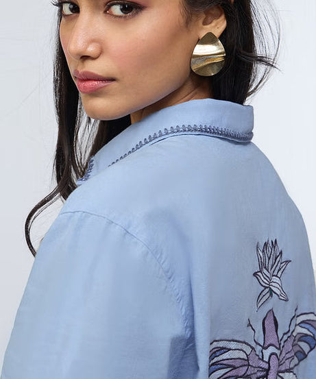 Cotton Linen Wild Spirit Women Shirts