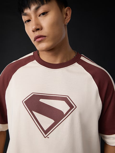 Superman Look Up Oversized T-Shirts