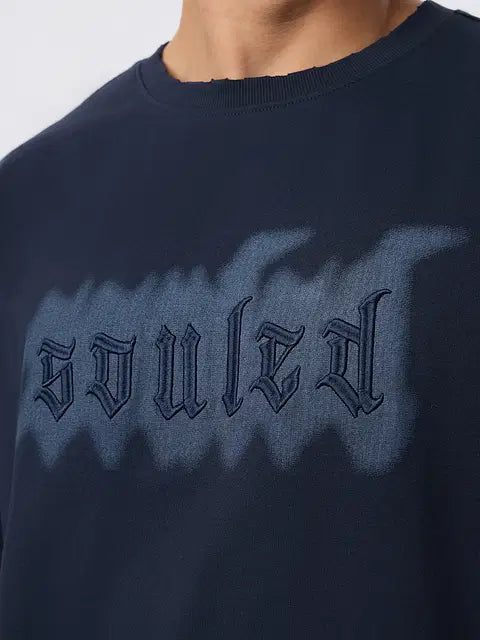 Blue Drift Oversized T-Shirts