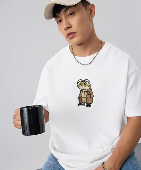 Chill Frog Oversized T-Shirts
