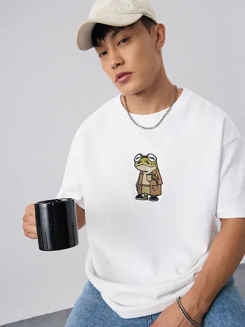 Chill Frog Oversized T-Shirts