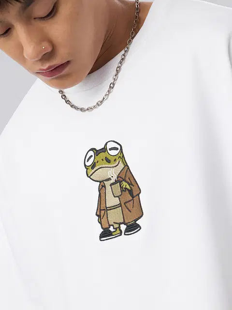 Chill Frog Oversized T-Shirts