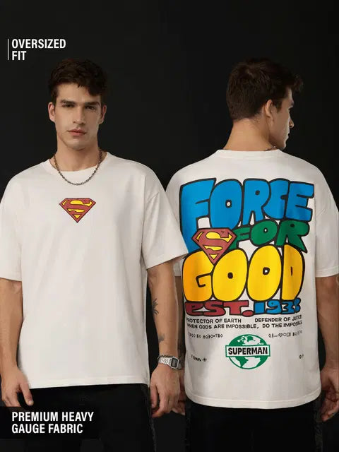 Superman Force For Good Oversized T-Shirts
