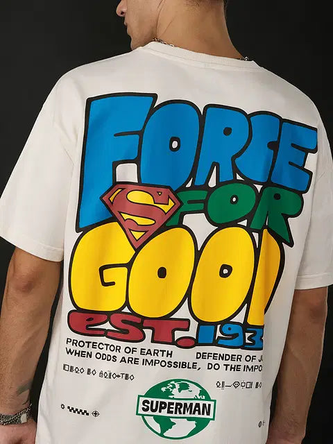 Superman Force For Good Oversized T-Shirts