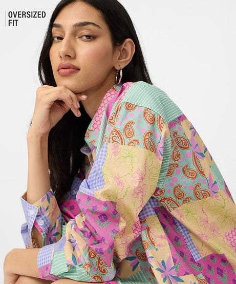 Pink Love Women Boyfriend Shirts