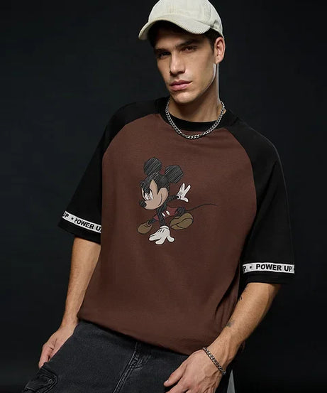 Mickey Mouse Power Up Super Oversized T-Shirts