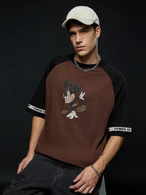Mickey Mouse Power Up Super Oversized T-Shirts