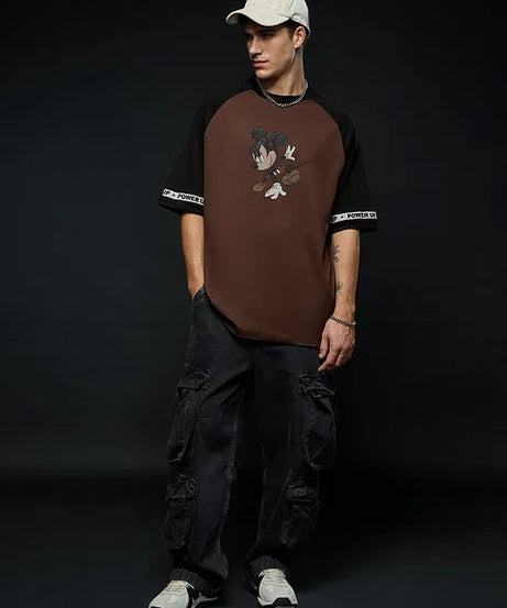 Mickey Mouse Power Up Super Oversized T-Shirts