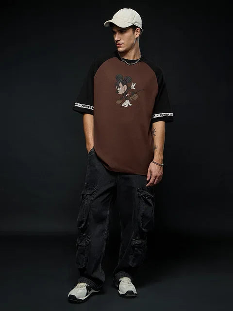 Mickey Mouse Power Up Super Oversized T-Shirts
