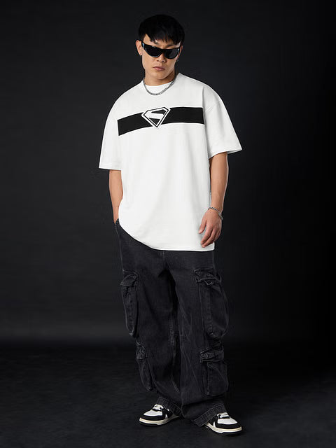 Superman Fly Up Oversized T-Shirts