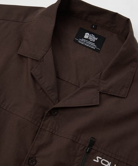 Dark Brown Oversized Shirts