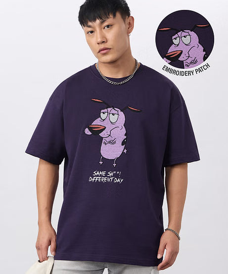 Courage Different Day Oversized T-Shirts