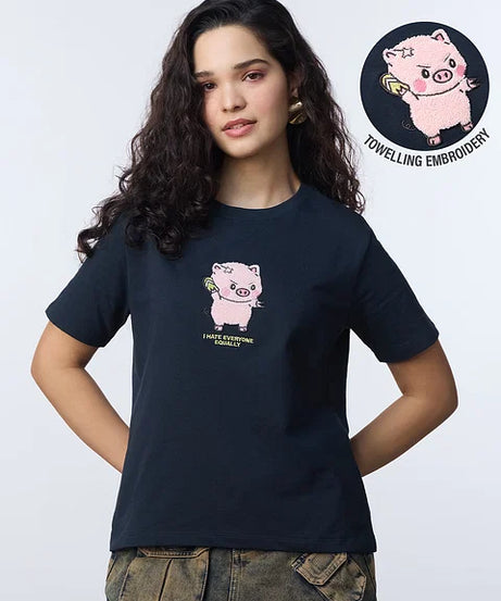 Relaxed T-Shirt  Equal Women Relaxed Fit T-Shirts
