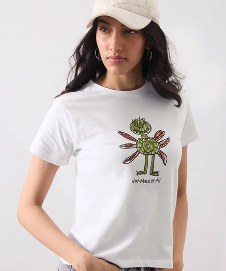Casual Classics  Not Made By AI Women T-Shirts