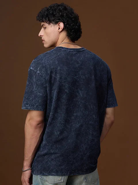 Batman Logo (Washed) Oversized T-Shirts