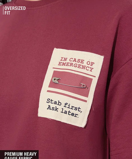 Emergency Kit Women Oversized T-Shirts