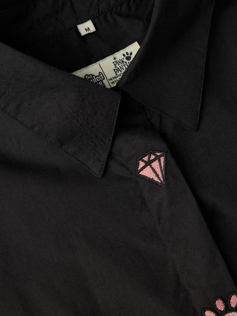 Pink Panther Sly Cat Women Shirts