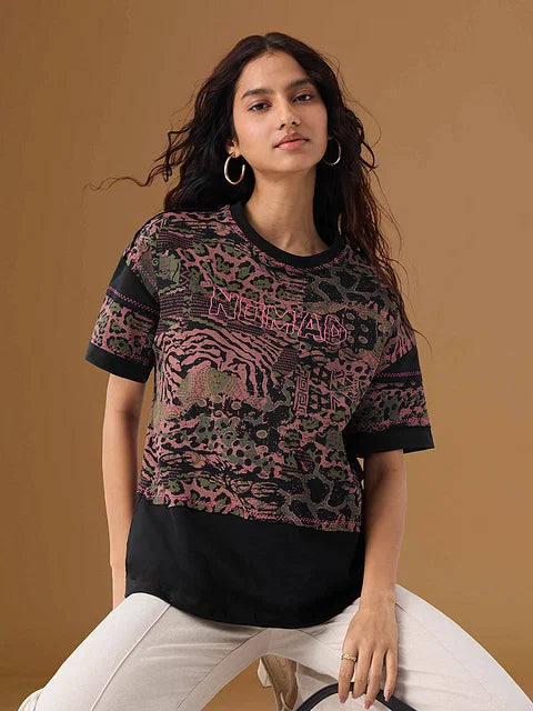 Nomad Primal Tribe Women Oversized T-Shirts