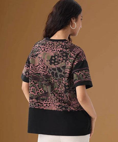 Nomad Primal Tribe Women Oversized T-Shirts