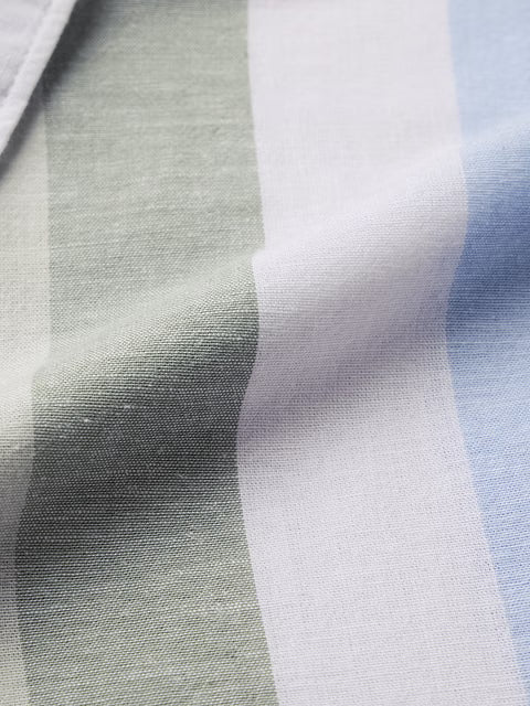 Stripes Seaside Cotton Linen Shirts