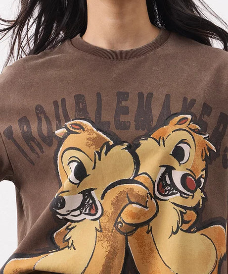 Disney Troublemakers Women Oversized T-Shirts