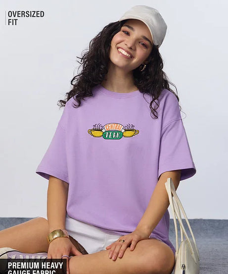 FRIENDS Coffee Shop Women Oversized T-Shirts