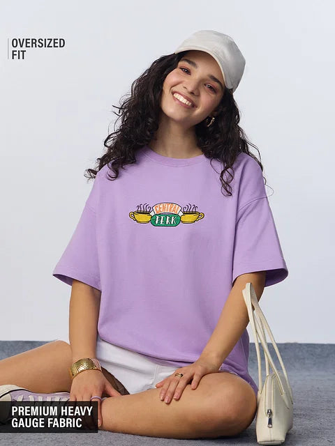 FRIENDS Coffee Shop Women Oversized T-Shirts