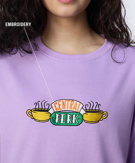 FRIENDS Coffee Shop Women Oversized T-Shirts
