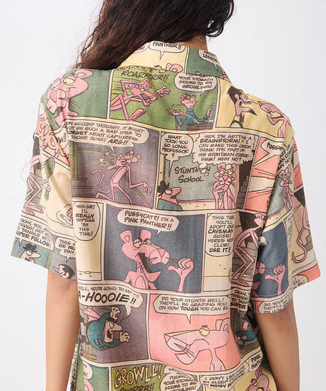 Pink Panther Comics Women Holiday Shirts