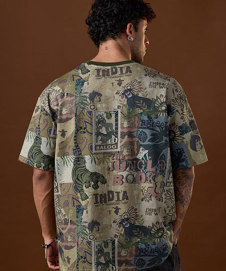 Jungle Book The Wild Oversized T-Shirts