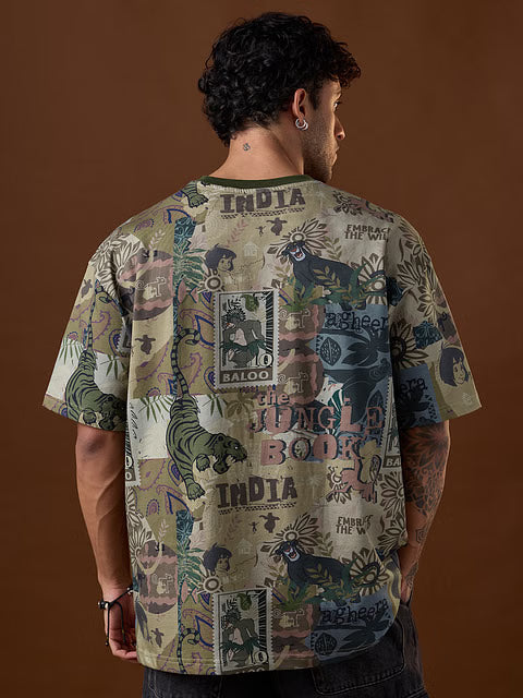 Jungle Book The Wild Oversized T-Shirts