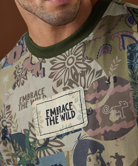 Jungle Book The Wild Oversized T-Shirts