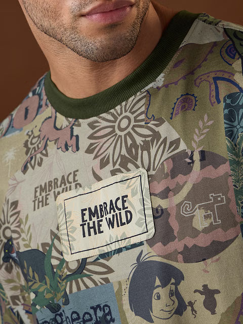 Jungle Book The Wild Oversized T-Shirts