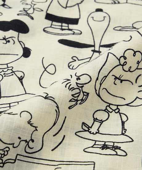 Peanuts Characters Women Boyfriend Shirts