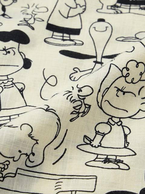 Peanuts Characters Women Boyfriend Shirts