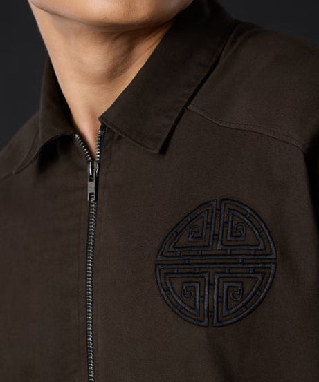 Zipper Kung Fu panda Oversized Shirts