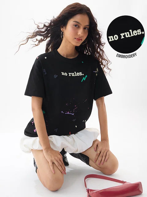 No Rules Women Oversized T-Shirts