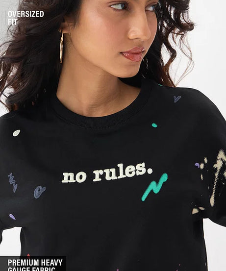 No Rules Women Oversized T-Shirts
