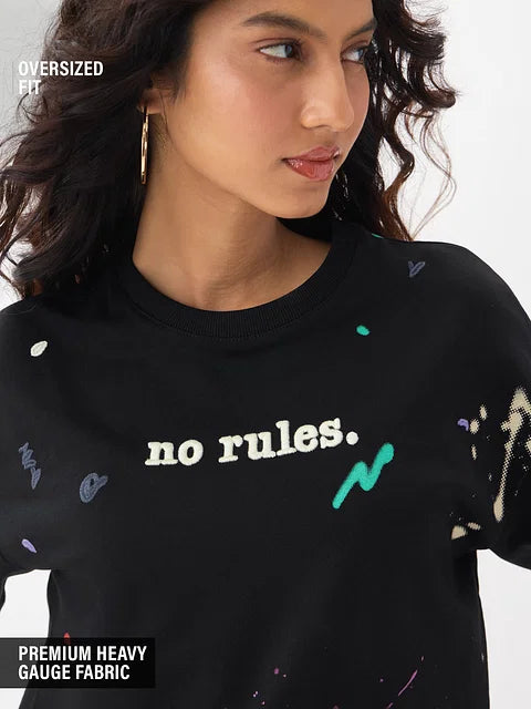 No Rules Women Oversized T-Shirts