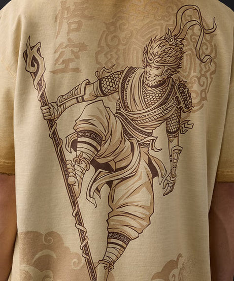 Sun WuKong Monkey King Oversized T-Shirts