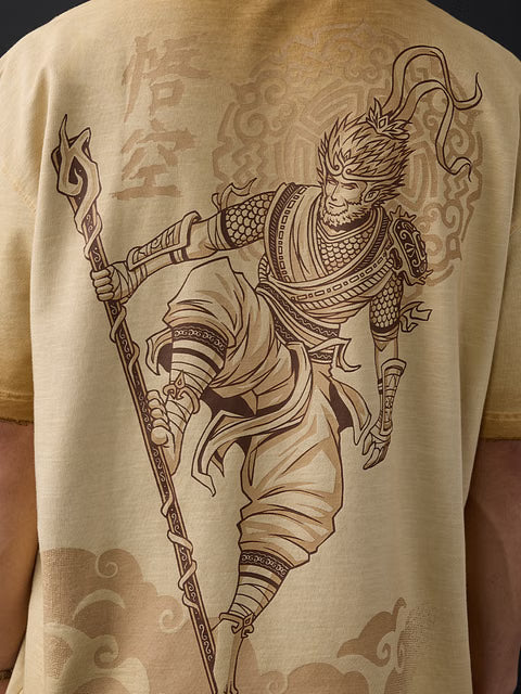 Sun WuKong Monkey King Oversized T-Shirts