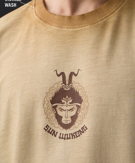 Sun WuKong Monkey King Oversized T-Shirts