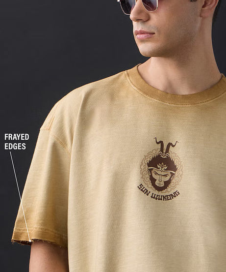 Sun WuKong Monkey King Oversized T-Shirts