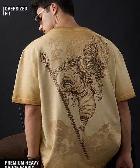 Sun WuKong Monkey King Oversized T-Shirts